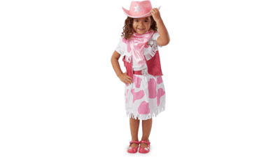 Melissa & Doug Cowgirl Role Play Costume Set