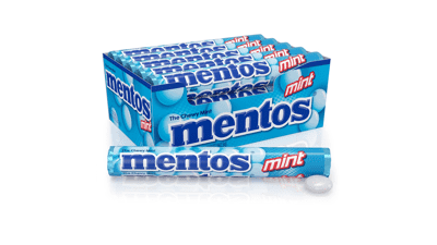 Mentos Chewy Mint Candy Roll