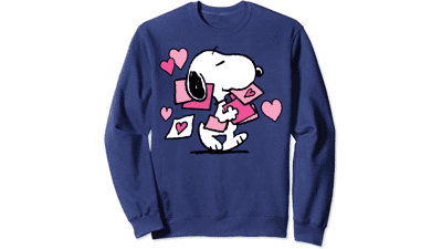 Peanuts Valentines Letter Snoopy Sweatshirt