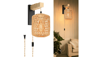 Plug in Wall Sconce