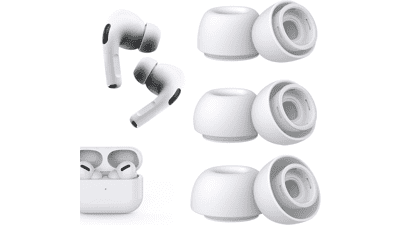 Polislime 3-Pair Replacement Ear Tips for AirPods Pro