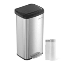 SONGMICS Kitchen Trash Can