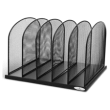 Safco Onyx Mesh Desktop Organizer