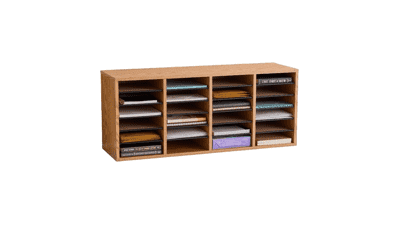 Safco Wooden Paper and Mail Organizer