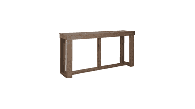 Signature Design by Ashley Cariton Contemporary Sofa Console Table