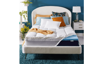 Sleep Innovations Dual Layer Mattress Topper