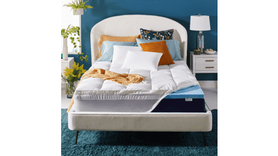 Sleep Innovations Dual Layer Mattress Topper