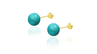 SmileBelle Turquoise Earrings