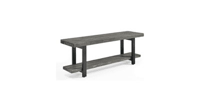 Sonoma Metal and Reclaimed Wood Bench