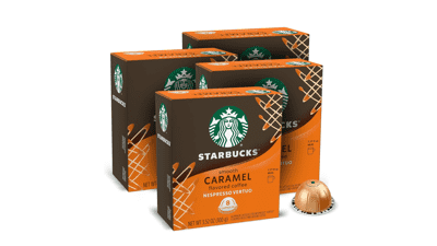 Starbucks by Nespresso Vertuo Line Caramel Flavored Coffee