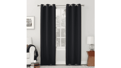 Sun Zero Easton Energy Saving Blackout Curtain Panel