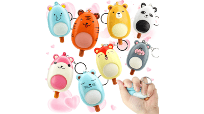 TOY Life 8 Pack Squishy Keychains