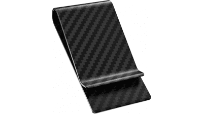 Travelambo Carbon Fiber Money Clip Wallet