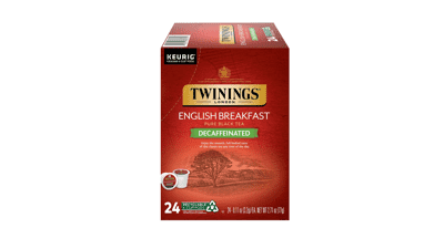Twinings Decaf English Breakfast Tea K-Cup Pods
