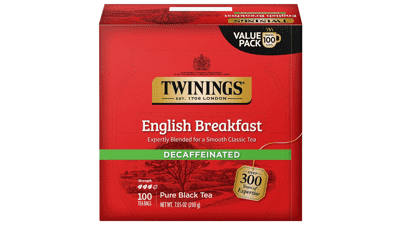 Twinings Decaffeinated English Breakfast Black Tea