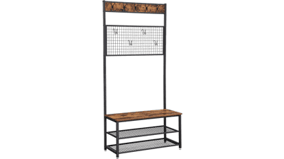 VASAGLE Industrial Coat Rack Stand