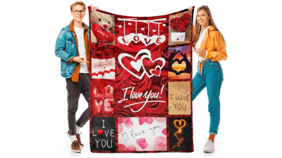Valentine's Day Blanket Gifts