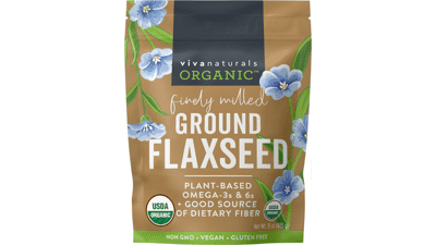 Viva Naturals Organic Ground Flaxseed