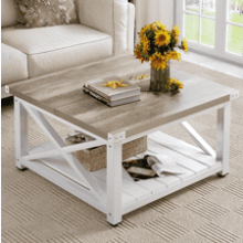 YITAHOME Farmhouse Coffee Table