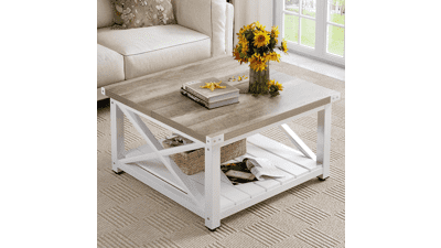 YITAHOME Farmhouse Coffee Table