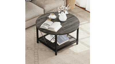 YITAHOME Round Coffee Table