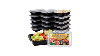 15 Pack- Meal Prep Containers