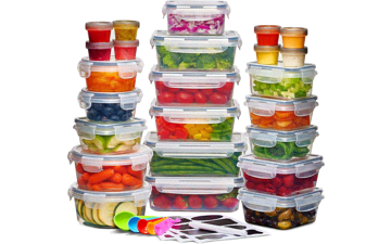 24 Pcs Airtight Food Storage Container Set