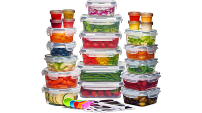 24 Pcs Airtight Food Storage Container Set