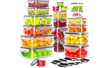 40 PCS Food Storage Containers