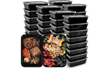 50-Pack Meal Prep Containers