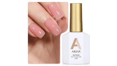 AILLSA Gel Nail Polish Nude Pink