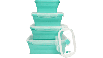 Amazing Containers™ Collapsible Food Storage Container Set