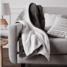 Amazon Basics Ultra-Soft Micromink Sherpa Throw Blanket