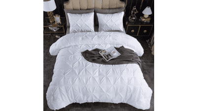 Andency White Full Size Comforter Set