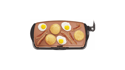 BELLA Electric Ceramic Titanium Griddle