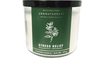 Bath & Body Works Aromatherapy Stress Relief Candle