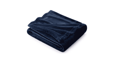 Bedsure Navy Blue Throw Blanket