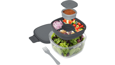 Bentgo® Glass All-in-One Salad Container
