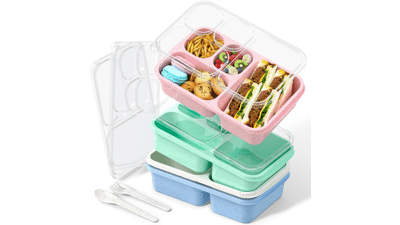 Bento Lunch Box for kids-4 Pack