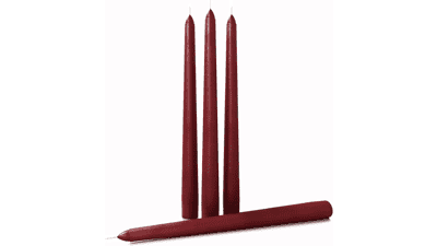 CANDWAX 12 inch Taper Candles Set of 4