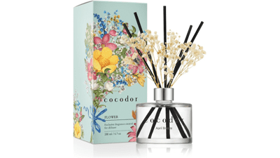 COCODOR Preserved Flower Reed Diffuser