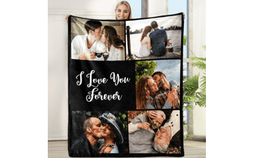 COSPOT Custom Photo Blanket