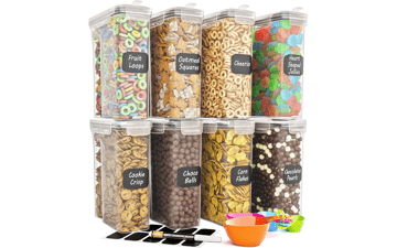 Cereal Containers Storage Set of 8