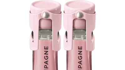Champagne Stoppers - 2Pack Pink