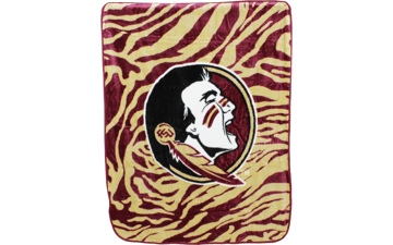 College Covers Florida State Seminoles Raschel Throw Blanket