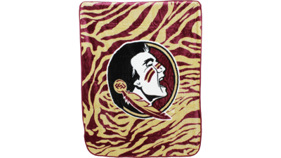 College Covers Florida State Seminoles Raschel Throw Blanket