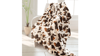 Cow Print Blanket