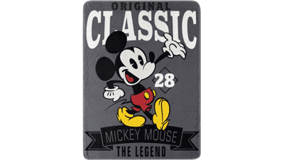 Disney's Mickey Mouse Micro Raschel Throw Blanket