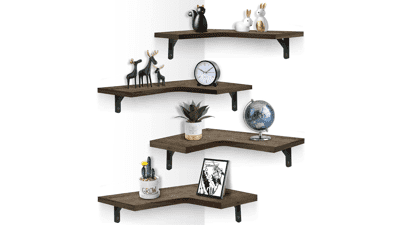 EACHPAI Corner Floating Shelves