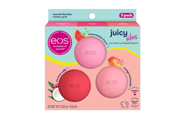 Eos Juicy Vibes Lip Balm Variety Pack